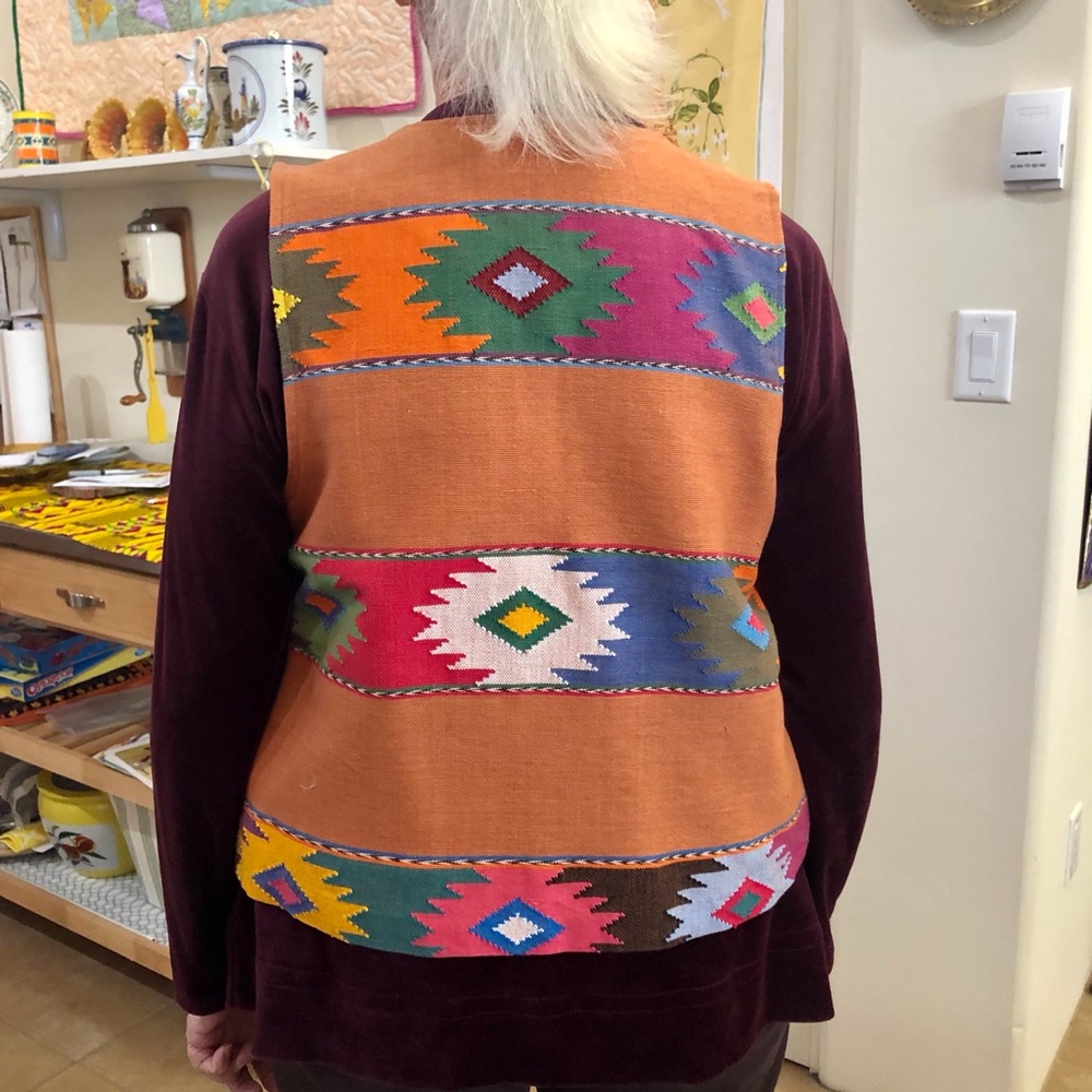 VINTAGE Central Falls Woven Vest